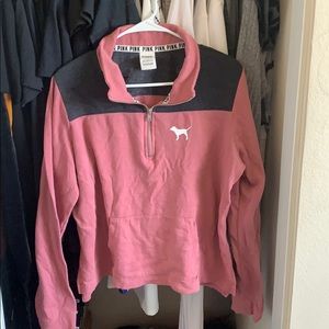 Victoria’s Secret PINK Quarter Zip Fleece